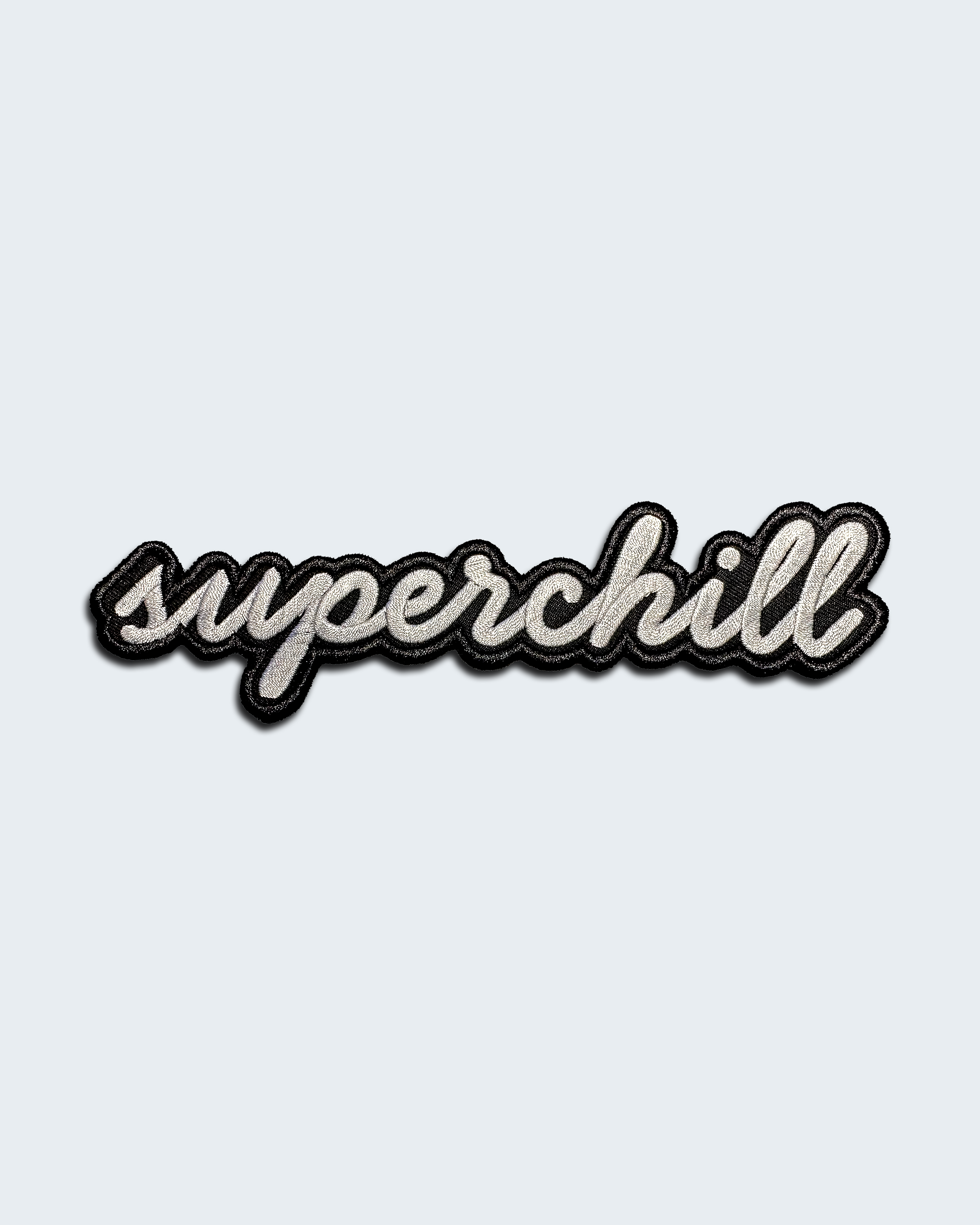 Superchill Cursive Patch