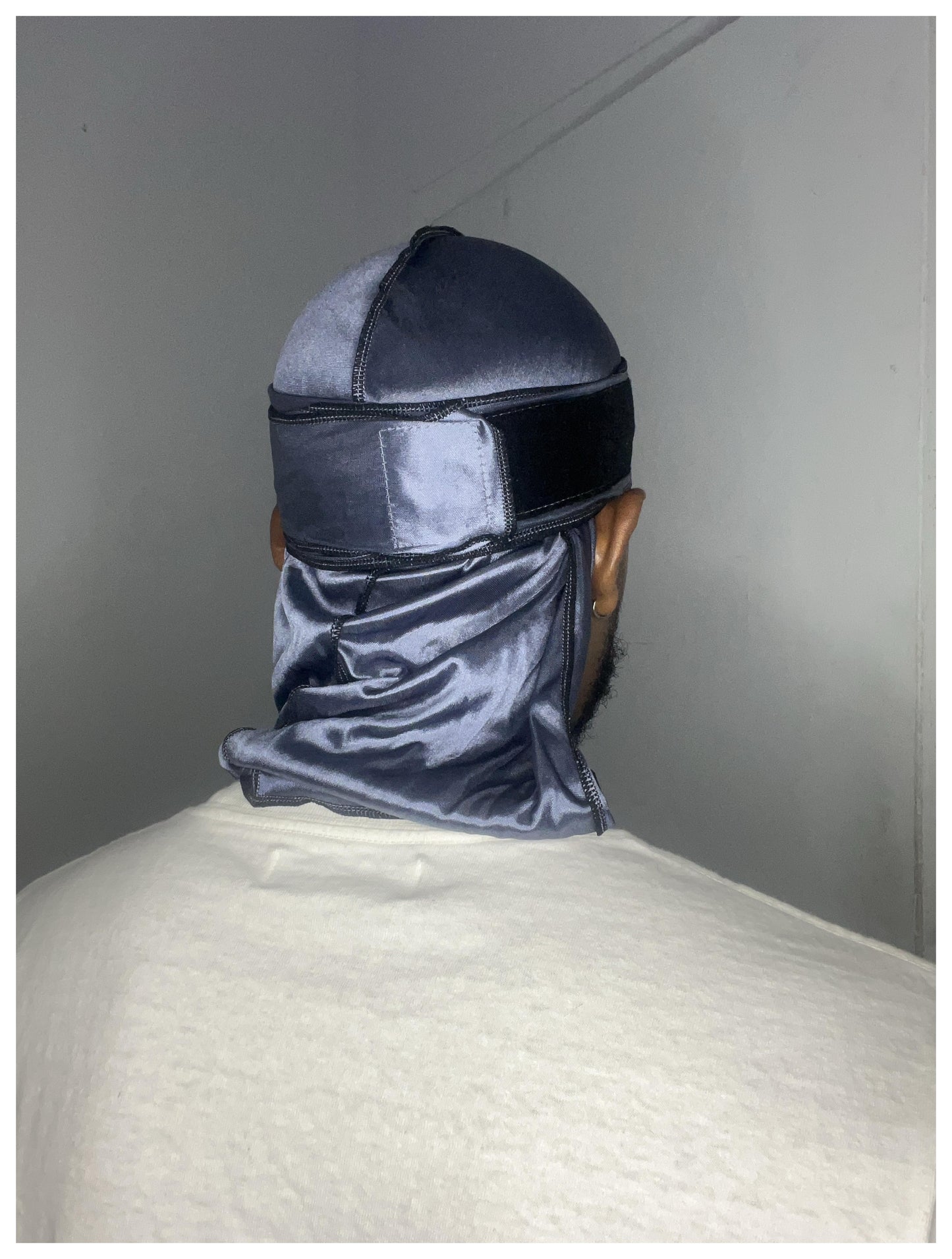 Superchill ™ No-Tie Durag
SILKY (Blue Steel)