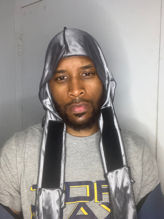 Superchill ™ No-Tie Durag
 SILKY (Carbon Steel)